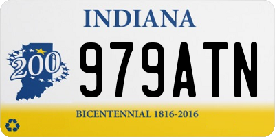 IN license plate 979ATN