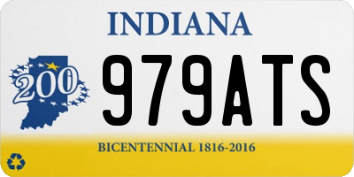 IN license plate 979ATS