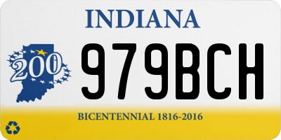 IN license plate 979BCH