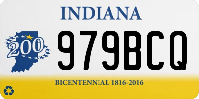 IN license plate 979BCQ
