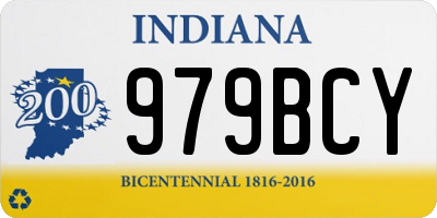 IN license plate 979BCY