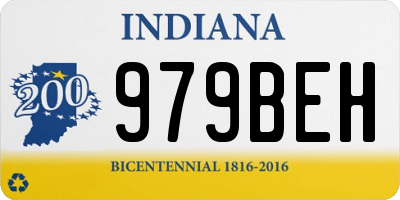 IN license plate 979BEH