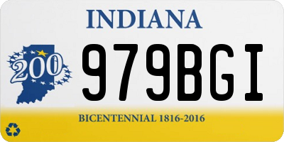 IN license plate 979BGI
