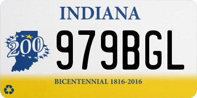 IN license plate 979BGL