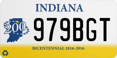 IN license plate 979BGT
