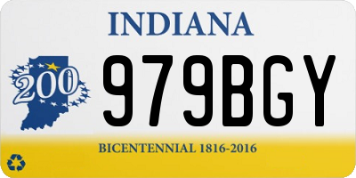 IN license plate 979BGY
