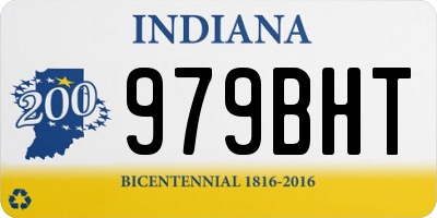 IN license plate 979BHT
