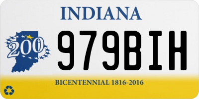 IN license plate 979BIH