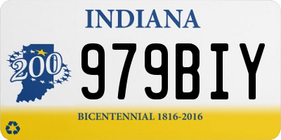 IN license plate 979BIY