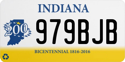IN license plate 979BJB