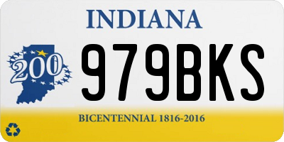 IN license plate 979BKS