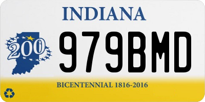 IN license plate 979BMD
