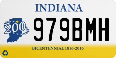 IN license plate 979BMH