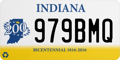 IN license plate 979BMQ