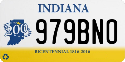 IN license plate 979BNO