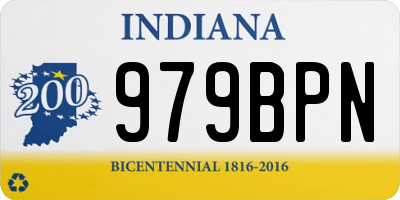 IN license plate 979BPN