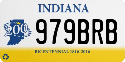 IN license plate 979BRB