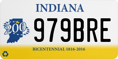 IN license plate 979BRE