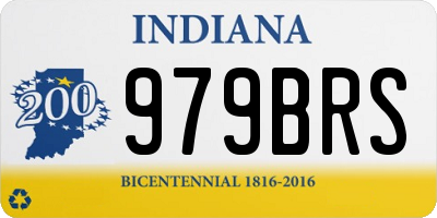 IN license plate 979BRS