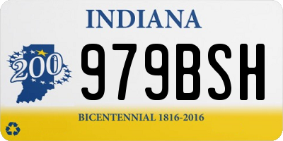 IN license plate 979BSH