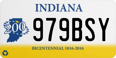 IN license plate 979BSY