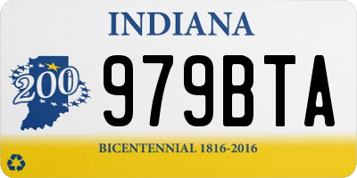 IN license plate 979BTA