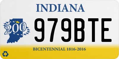 IN license plate 979BTE