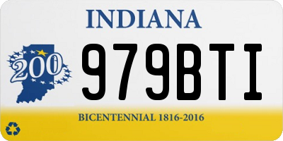 IN license plate 979BTI