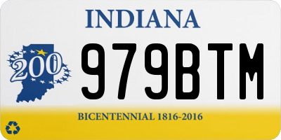 IN license plate 979BTM