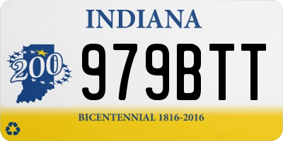 IN license plate 979BTT