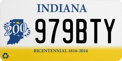 IN license plate 979BTY