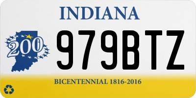 IN license plate 979BTZ