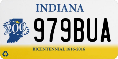 IN license plate 979BUA