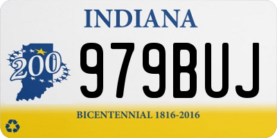 IN license plate 979BUJ