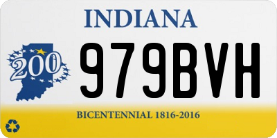 IN license plate 979BVH