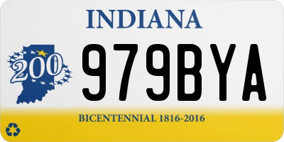 IN license plate 979BYA