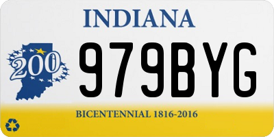 IN license plate 979BYG