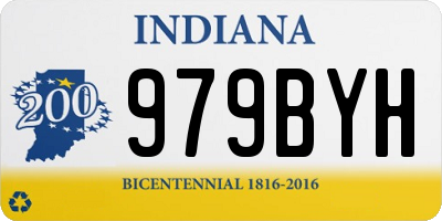 IN license plate 979BYH