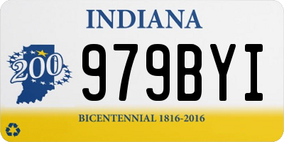 IN license plate 979BYI