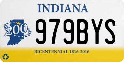 IN license plate 979BYS