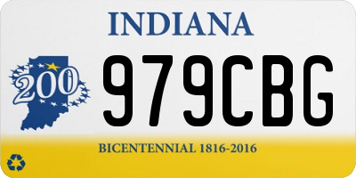 IN license plate 979CBG