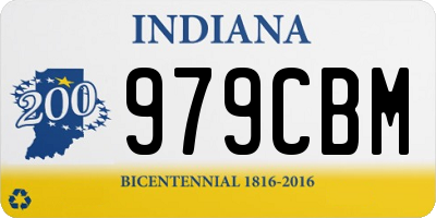 IN license plate 979CBM