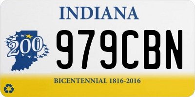 IN license plate 979CBN