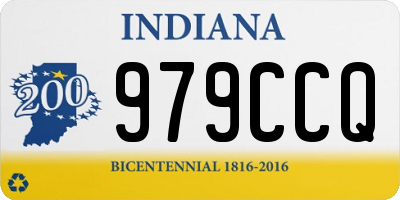 IN license plate 979CCQ