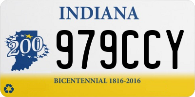 IN license plate 979CCY