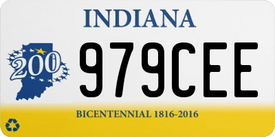 IN license plate 979CEE