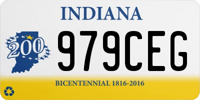 IN license plate 979CEG