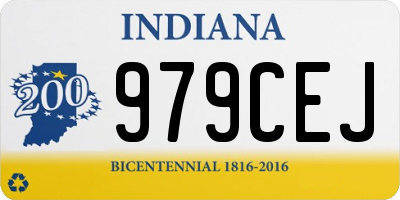 IN license plate 979CEJ