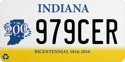 IN license plate 979CER