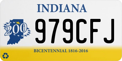 IN license plate 979CFJ
